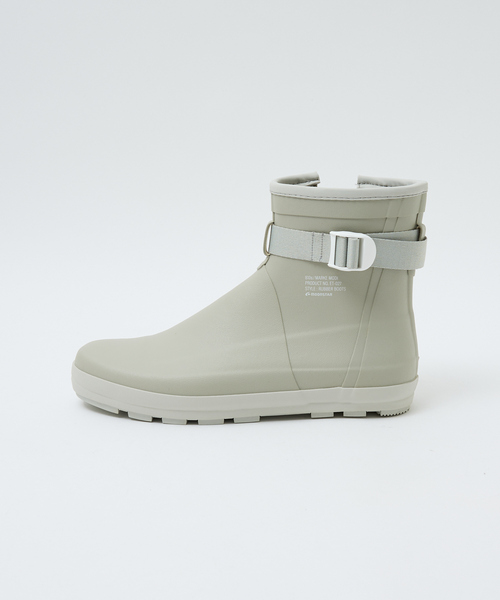 MoonStar（ムーンスター）の「【810s / エイトテンス】MARKE MODI マルケ モディ / レインブーツ（レインシューズ・メンズ・グレイッシュベージュ/チャコールグレー/ホワイト・28/27/26）」の8枚目の写真