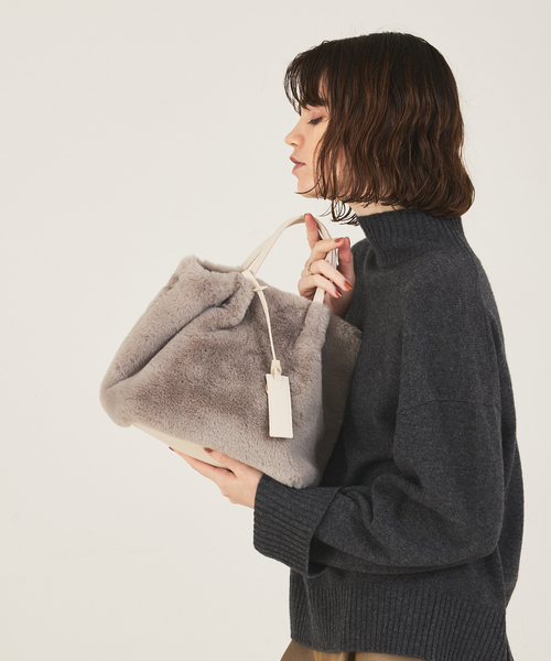 soeur（スール）の「●SOEUR/ファートート（トートバッグ・レディース・その他/ライトグレー・フリー）」の5枚目の写真