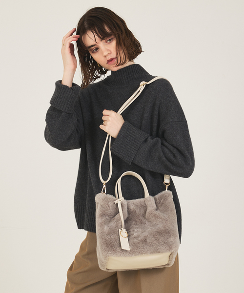 soeur（スール）の「●SOEUR/ファートート（トートバッグ・レディース・その他/ライトグレー・フリー）」の7枚目の写真