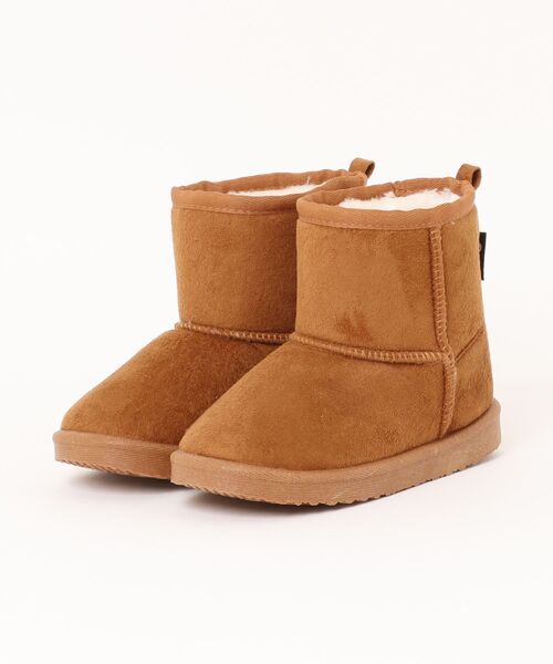 Parade(パレード)の「子供プレーンムートンブーツ 56303【Parade】(ブーツ・キッズ・ベージュ/キャメル/ブラック・15.0cm/16.0cm/19.0cm/21.0cm/18.0cm/20.0cm/17.0cm)」の3枚目の写真