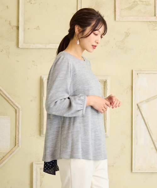 セール】バック切替カットソー（Tシャツ/カットソー）｜Rose Tiara