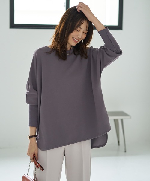 STYLE DELI(スタイルデリ)の「【LUXE】ノーブルジョーゼットプルオーバー(シャツ/ブラウス・レディース・ブラック/グレー/ピンクベージュ/ホワイト・FREE)」の4枚目の写真