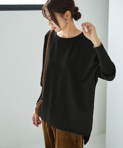 STYLE DELI(スタイルデリ)の「【LUXE】ノーブルジョーゼットプルオーバー(シャツ/ブラウス・レディース・ブラック/グレー/ピンクベージュ/ホワイト・FREE)」の3枚目の写真