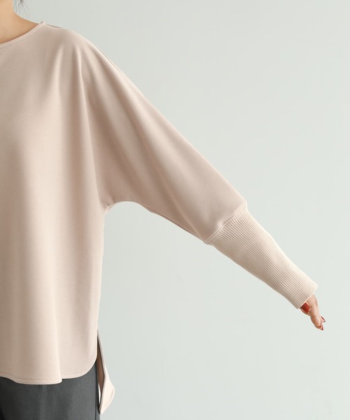 STYLE DELI(スタイルデリ)の「【LUXE】ノーブルジョーゼットプルオーバー(シャツ/ブラウス・レディース・ブラック/グレー/ピンクベージュ/ホワイト・FREE)」の8枚目の写真