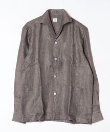 Maria Santangelo（マリアサンタンジェロ）の「【別注】Maria Santangelo / MARCELLO リネン シャツ ジャケット（その他アウター）」