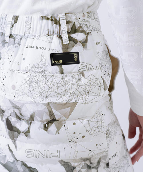 PING(ピン)の「【PING APPAREL】25FW中綿スカート <GOLD> (LADIES)(スカート・レディース・ホワイト/ホワイト系その他/ブラック・L/LL/M/S/XS)」の14枚目の写真