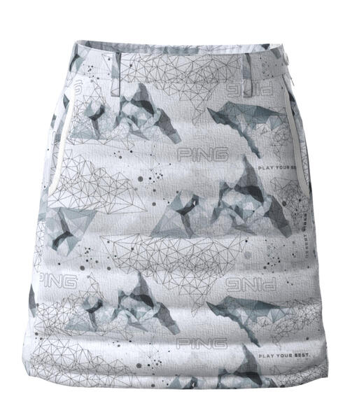 PING(ピン)の「【PING APPAREL】25FW中綿スカート <GOLD> (LADIES)(スカート・レディース・ホワイト/ホワイト系その他/ブラック・L/LL/M/S/XS)」の8枚目の写真