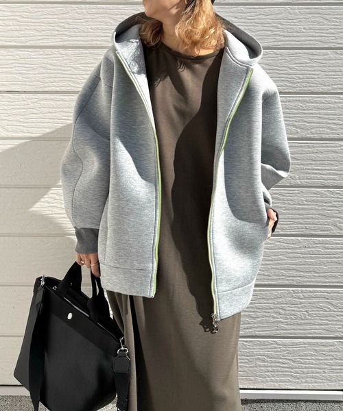 Q（キュー）の「ボンディングパーカー（パーカー）」 - WEAR