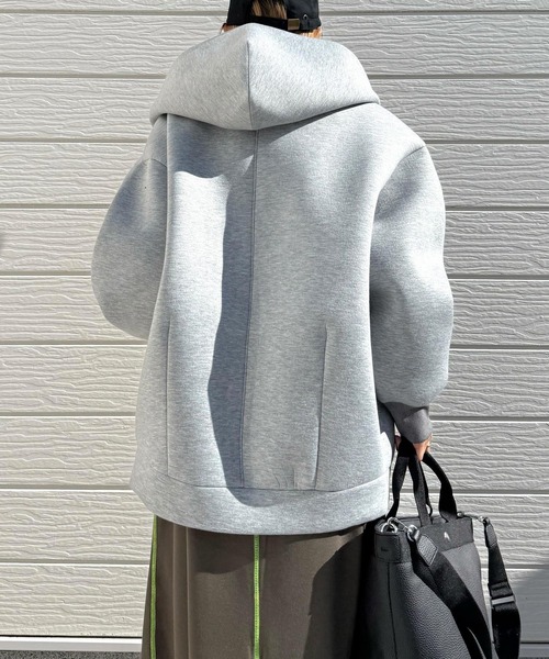 Q（キュー）の「ボンディングパーカー（パーカー）」 - WEAR