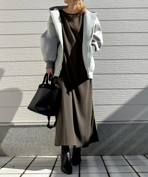 mal. ボンディングパーカー　チャコール Q（キュー）の「ボンディングパーカー（パーカー）」 - WEAR