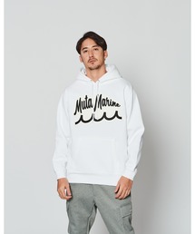 ACANTHUS（アカンサス）の「ACANTHUS x muta MARINE Script Logo Hooded Sweatshirts（パーカー）」