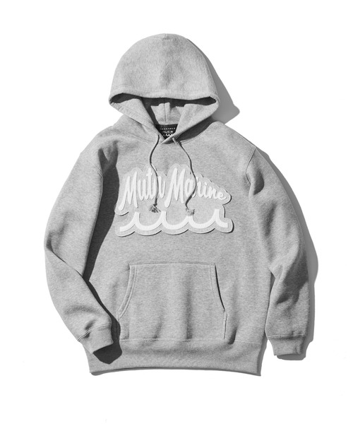 ACANTHUS(アカンサス)の「ACANTHUS x muta MARINE Script Logo Hooded Sweatshirts(パーカー・メンズ・ブラック/ホワイト・M/L/XL/S)」の13枚目の写真