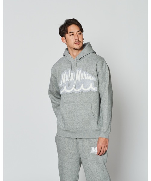 ACANTHUS(アカンサス)の「ACANTHUS x muta MARINE Script Logo Hooded Sweatshirts(パーカー・メンズ・ブラック/ホワイト・M/L/XL/S)」の20枚目の写真