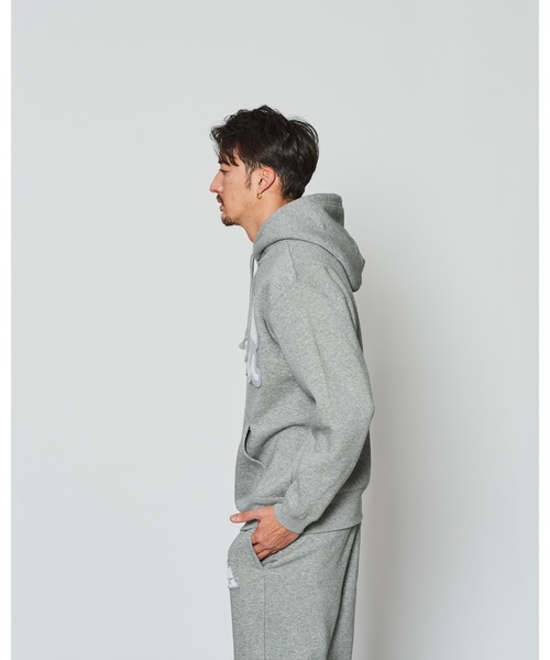 ACANTHUS(アカンサス)の「ACANTHUS x muta MARINE Script Logo Hooded Sweatshirts(パーカー・メンズ・ブラック/ホワイト・M/L/XL/S)」の21枚目の写真