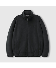 LEMAIN SECOND（リメインセカンド）の「2WAYオーバーサイズポーラフリースジップアップジャケット[ブラック]（その他アウター）」