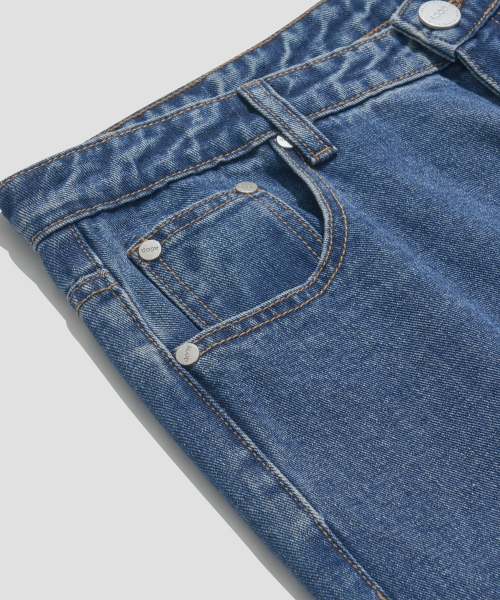 AGOD（エージーオーディー）の「ワイドデニムパンツ[インディゴ]（デニムパンツ・メンズ・その他・LARGE/X-LARGE/X-SMALL/SMALL/MEDIUM）」の8枚目の写真