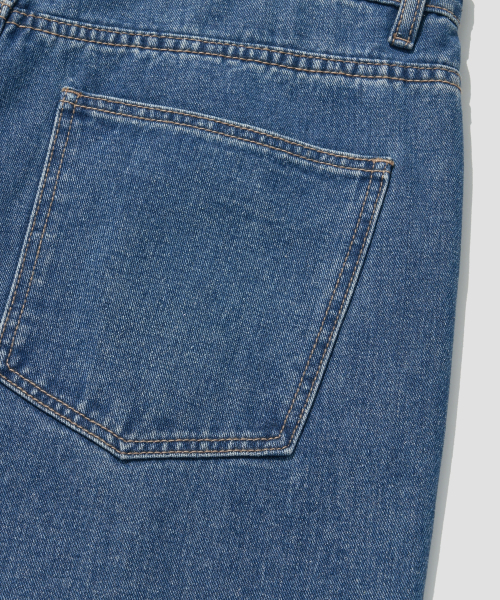AGOD（エージーオーディー）の「ワイドデニムパンツ[インディゴ]（デニムパンツ・メンズ・その他・LARGE/X-LARGE/X-SMALL/SMALL/MEDIUM）」の9枚目の写真