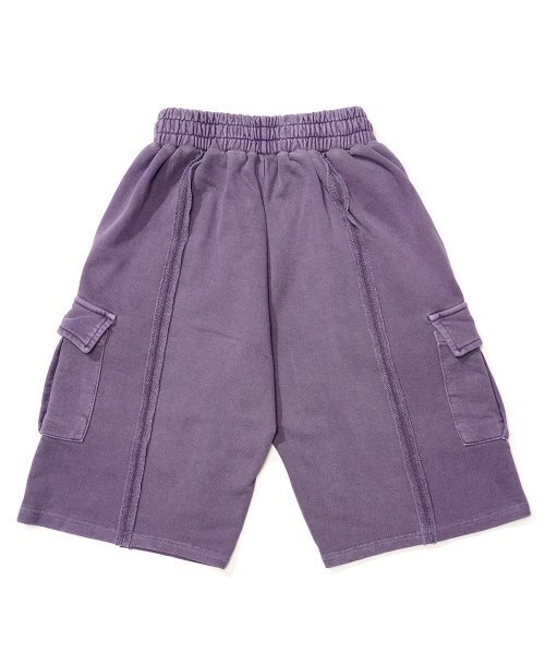 GAKKAI UNIONS(ガッカイユニオンズ)の「ロマンティック90ピグメントバミューダカーゴパンツアッシュパープル(その他パンツ・レディース・その他・LARGE/SMALL/MEDIUM)」の3枚目の写真