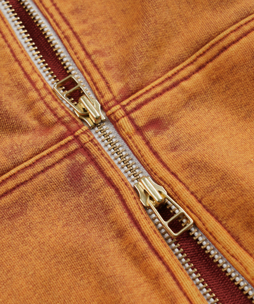 FRIZMWORKS(フリズムワークス)の「VINTAGE DYEING HOOD ZIP UP PARKA _ SUNSET(パーカー・メンズ・その他・LARGE/SMALL/MEDIUM/X-LARGE)」の7枚目の写真