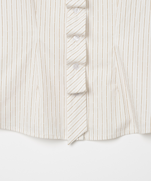 MILLO WOMEN（ミロウーマン）の「ダブルプラケットシャツ[ホワイト]（シャツ/ブラウス・レディース・その他・SMALL/MEDIUM）」の5枚目の写真