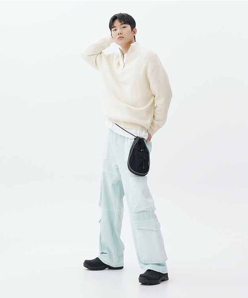 OUTSTANDING(アウトスタンディング)の「HENLEY NECK LONG SLEEVE TEE_OFF WHITE(Tシャツ/カットソー・メンズ・その他・SMALL/MEDIUM/LARGE)」の16枚目の写真