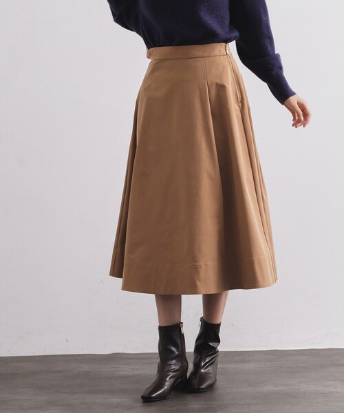 セール】タフタフレアスカート【洗濯機OK】（スカート）｜OPAQUE.CLIP