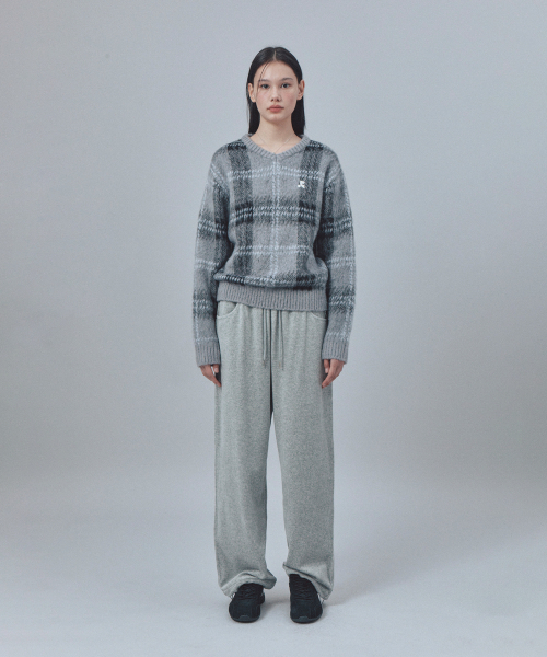 Rest&Recreation(レストアンドレクリエーション)の「VELVET PANTS - GREY(スウェットパンツ・レディース・その他・LARGE/SMALL)」の6枚目の写真