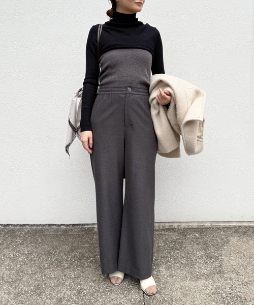 EDIT. FOR LULU(エディットフォールル)の「【AYNI/アイニ】マルチウェイボレロ(ニット/セーター・レディース・ホワイト/ブラック・FREE)」の4枚目の写真