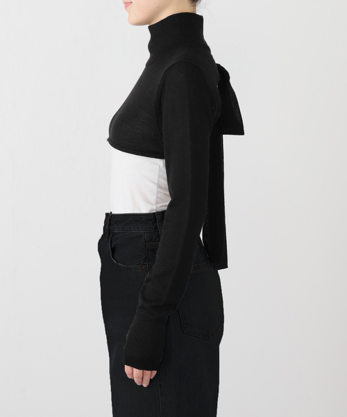 EDIT. FOR LULU(エディットフォールル)の「【AYNI/アイニ】マルチウェイボレロ(ニット/セーター・レディース・ホワイト/ブラック・FREE)」の16枚目の写真