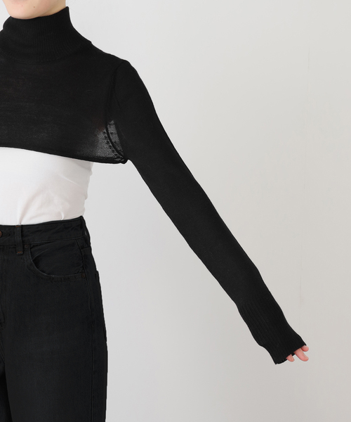 EDIT. FOR LULU(エディットフォールル)の「【AYNI/アイニ】マルチウェイボレロ(ニット/セーター・レディース・ホワイト/ブラック・FREE)」の19枚目の写真