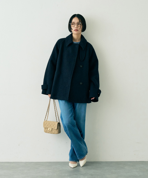 Rouge vif（ルージュヴィフ）の「【RED CARD/レッドカード】別注35th Anniversary.Straig ワイドストレートデニム（デニムパンツ・レディース・ブルー・23/24/25/21/22）」の10枚目の写真