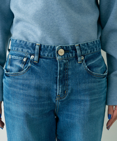 Rouge vif（ルージュヴィフ）の「【RED CARD/レッドカード】別注35th Anniversary.Straig ワイドストレートデニム（デニムパンツ・レディース・ブルー・23/24/25/21/22）」の22枚目の写真