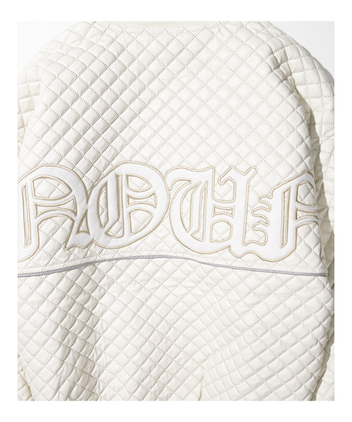 MASSNOUN(マスノウン)の「ダットスクエア 2オンス バーシティジャケット MSHJK003-IV(スタジャン・メンズ・その他・MEDIUM/LARGE)」の2枚目の写真