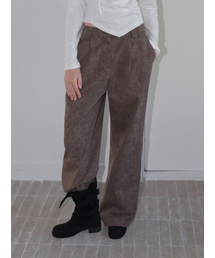 Vintage Pattern Pants, Brown