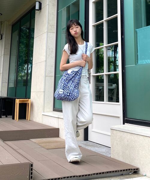 MACNI(マクニ)の「PAISLEY ECO CROSS BAG NAVY(エコバッグ/サブバッグ・レディース・その他・FREE)」の9枚目の写真