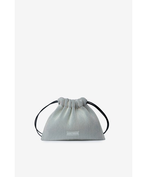 LASTFRAME（ラストフレーム）の「KYOTO METALLIC SACK BAG（ショルダーバッグ・レディース・グレー系その他/シルバー系その他・FREE）」の3枚目の写真