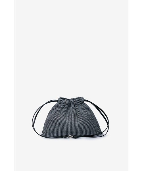 LASTFRAME（ラストフレーム）の「KYOTO METALLIC SACK BAG（ショルダーバッグ・レディース・グレー系その他/シルバー系その他・FREE）」の9枚目の写真