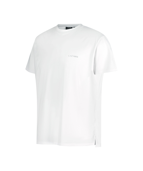 LAZYBEE（レイジービー）の「エアロタッチスタンダードフィットショート半袖M Tシャツ上着スリーブホワイト（Tシャツ/カットソー・レディース・その他・MEDIUM/LARGE/X-LARGE/XX-LARGE/SMALL）」の4枚目の写真