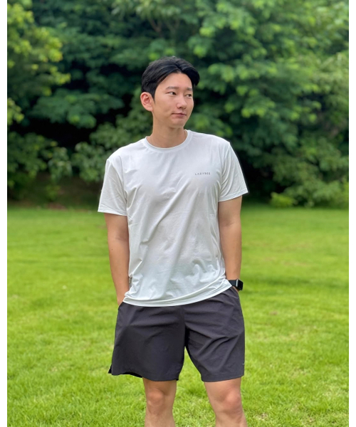 LAZYBEE（レイジービー）の「エアロタッチスタンダードフィットショート半袖M Tシャツ上着スリーブホワイト（Tシャツ/カットソー・レディース・その他・MEDIUM/LARGE/X-LARGE/XX-LARGE/SMALL）」の6枚目の写真