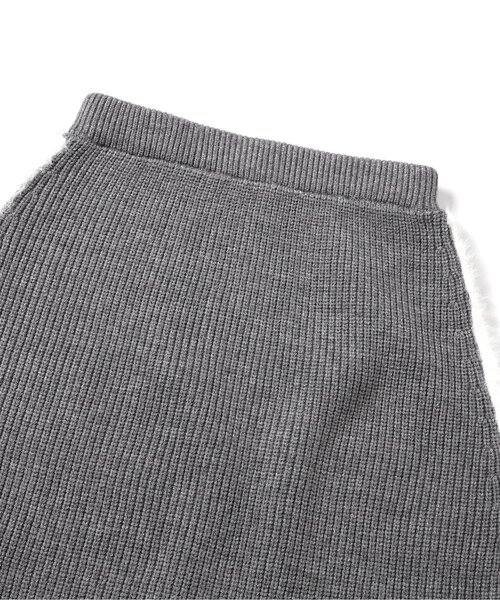 algy（アルジー）の「シャギーラインニットセットアップ（セットアップ・キッズ・サックスブルー/チャコール・SMALL/MEDIUM/X-SMALL/XX-SMALL）」の15枚目の写真