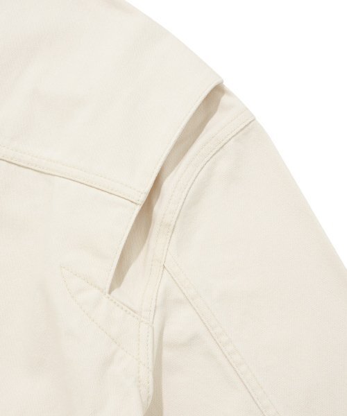 COVERNAT（カバーナット）の「[COVERNAT x WRANGLER] オリジナルデニムジャケットアイボリー（デニムジャケット・レディース・その他・LARGE/MEDIUM/X-LARGE）」の7枚目の写真