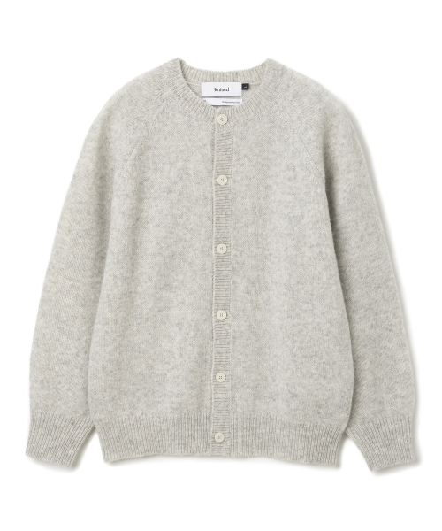 Shegiduck wool 100% рельефный кардиган, мэранжегрэй