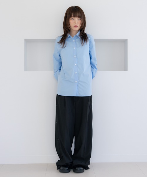 bisutier shirt/ビスチェセットシャツ（シャツ/ブラウス）｜haek（ハク