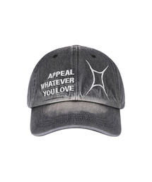 FOR APPEAL（ポアフィル）の「ラブボールキャップウォッシュドデニム（キャップ）」