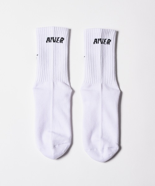 AIVER(アイバー)の「AIVER Aソックス 2PACK SET(ソックス/靴下・メンズ・ホワイト×ホワイト/ブラック×ブラック/ブラック×ホワイト・FREE)」の12枚目の写真