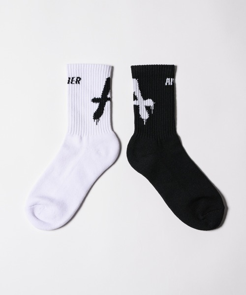 AIVER(アイバー)の「AIVER Aソックス 2PACK SET(ソックス/靴下・メンズ・ホワイト×ホワイト/ブラック×ブラック/ブラック×ホワイト・FREE)」の20枚目の写真