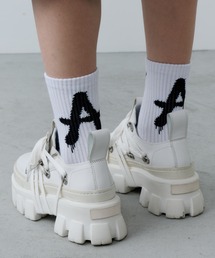 CASPER JOHN AIVER（キャスパージョンアイバー）の「AIVER　Aソックス 2PACK SET（ソックス/靴下）」