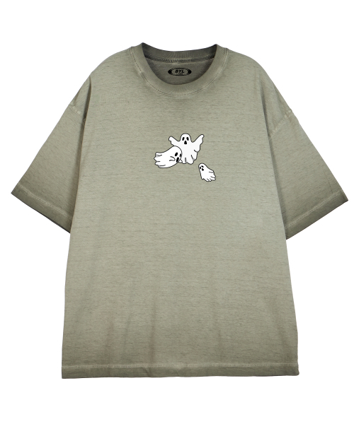 BY.L(バイエル)の「モンスターゴーストピグメント半袖Tシャツカーキ(Tシャツ/カットソー・メンズ・その他・MEDIUM/LARGE/X-LARGE/XX-LARGE)」の3枚目の写真