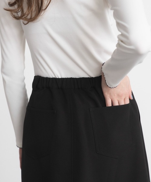 idem（イデム）の「asymmetry lace frill skirt / アシメレースフリルスカート（スカート・レディース・ブラック・FREE/SMALL）」の18枚目の写真