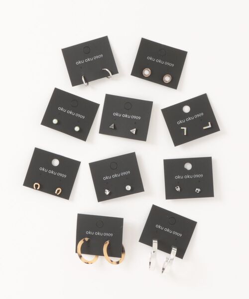 Burner(バーナー)の「【Sonu jewelry(ソヌジュエリー)】デザインピアス 10点セット son-pierce-9【GBT】(ピアス(両耳用)・レディース・A/H/J/O/Q/X/Z/その他8/その他10/その他13/その他22/その他24/その他31/その他33/シルバー系その他3/シルバー系その他5/シルバー系3/シルバー系5/C/D/E/F/S/U/V/W/その他1/その他3/その他5/その他11/その他34/その他35/シルバー系/シルバー系1/K/L/M/N/その他6/その他14/その他15/その他16/その他17/その他18/その他25/その他26/その他27/その他28/その他29/シルバー系その他7/シルバー系6/シルバー系7/シルバー系8/シルバー系9/B/G/I/P/R/Y/その他4/その他7/その他9/その他12/その他20/その他21/その他23/その他30/その他32/シルバー系その他2/シルバー系その他4/シルバー系その他6/シルバー系2/シルバー系4・FREE)」の20枚目の写真